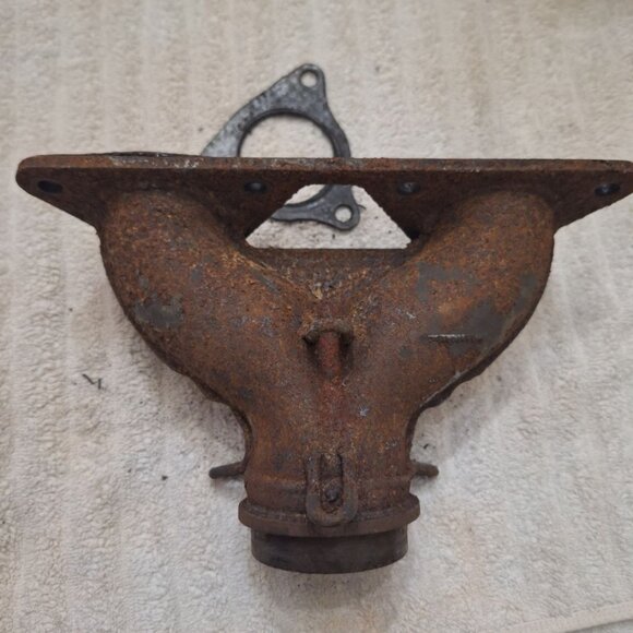 1998‎ Polaris 600 Y Pipe Exhaust Manifold OEM Pre Owned Snowmobile Sled - Picture 2 of 6